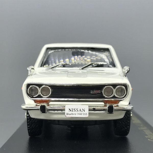 日産 ブルーバード 1600SSS 1969 1/43 日産名車 コレクション アシェット Nissan Bluebirdの画像6