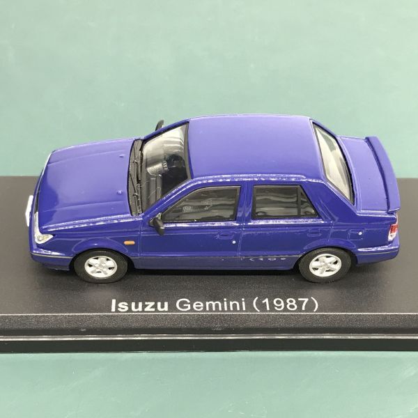 いすゞ ジェミニ 1987 1/43 国産名車 コレクション アシェット Isuzu Geminiの画像3