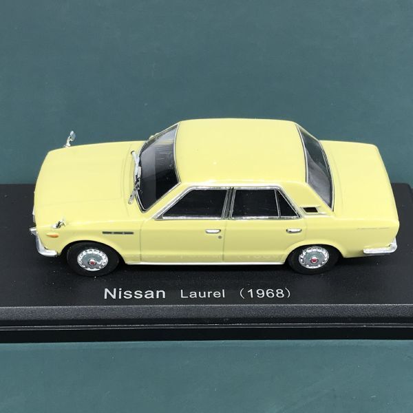 日産 ローレル 1968 1/43 国産名車 コレクション アシェット Nissan Laurelの画像3