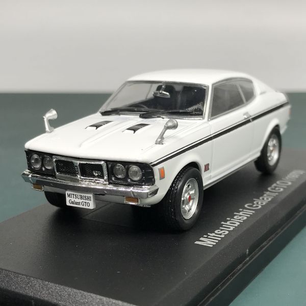 三菱 ギャラン GTO 1970 1/43 国産名車 コレクション アシェット Mitsubishi Galantの画像1