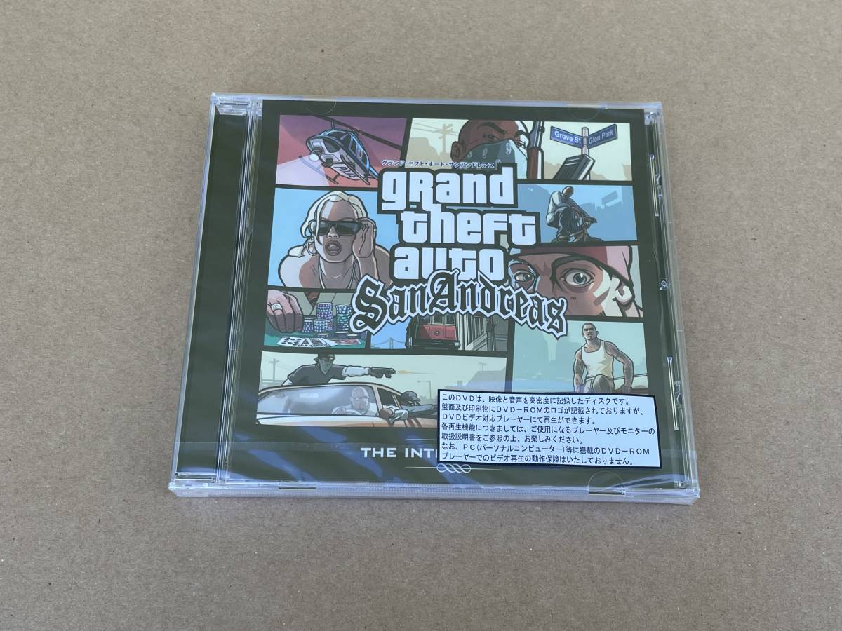 非売品 特典DVD-ROM グランド・セフト・オート・サンアンドレアス GRAND THEFT AUTO SAN ANDREAS INTRODUCTION PS2 GTAデモムービー CAPCOM_画像1