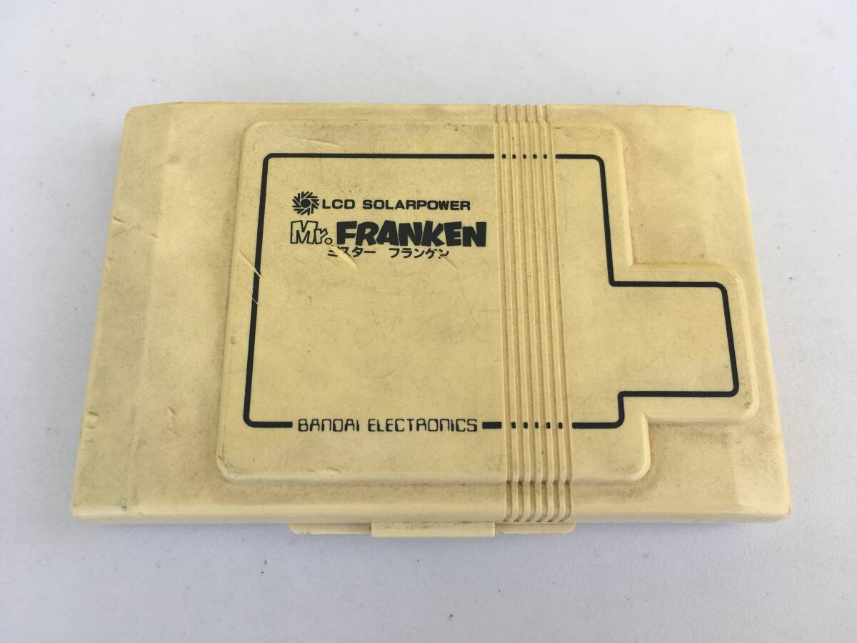  operation check settled Bandai BANDAI Mr. franc ticket Mr.FRANKEN LCD solar power electron game liquid crystal LSI game game & watch G&W game calculator 