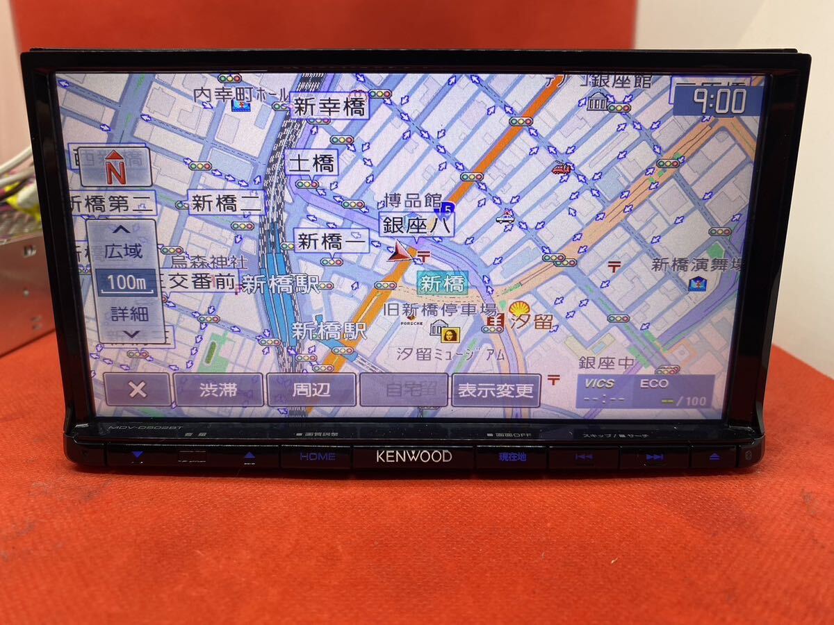 KENWOOD 2023地図　MDV-D502BT 新品パーツ＋新品バックカメラ_画像7