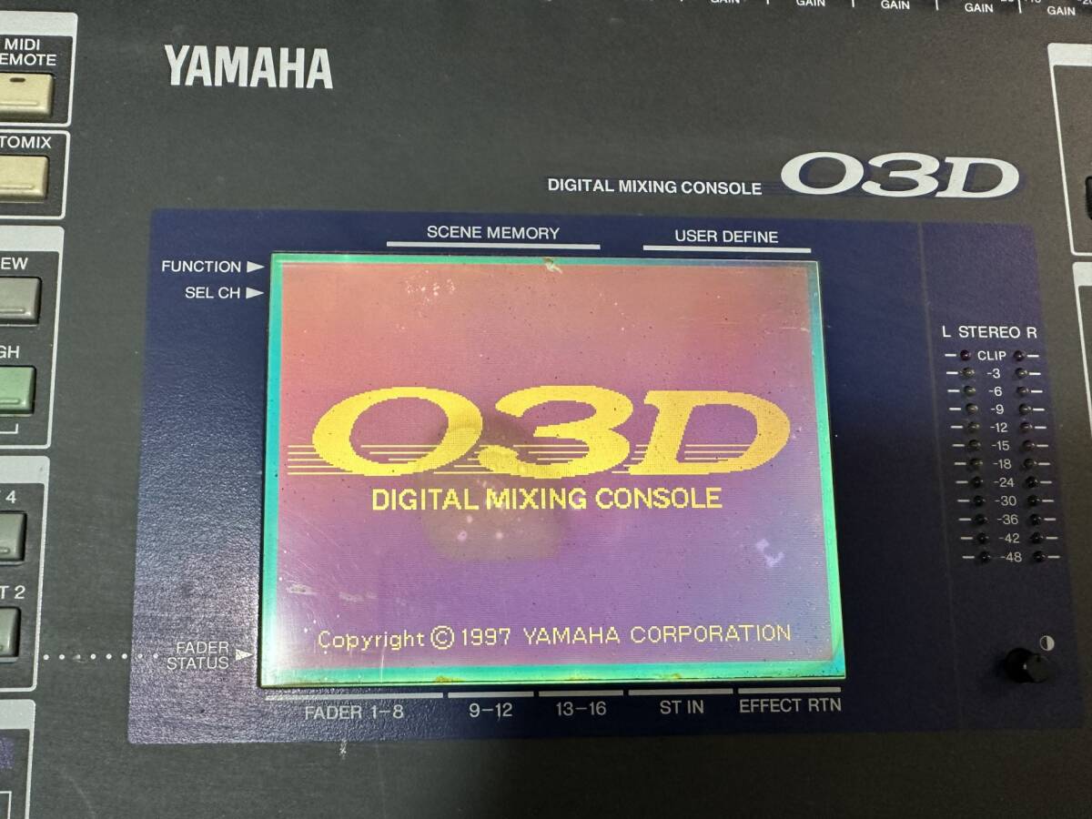 YAMAHA 03D DIGITAL MIXING CONSOLE O3D_画像3