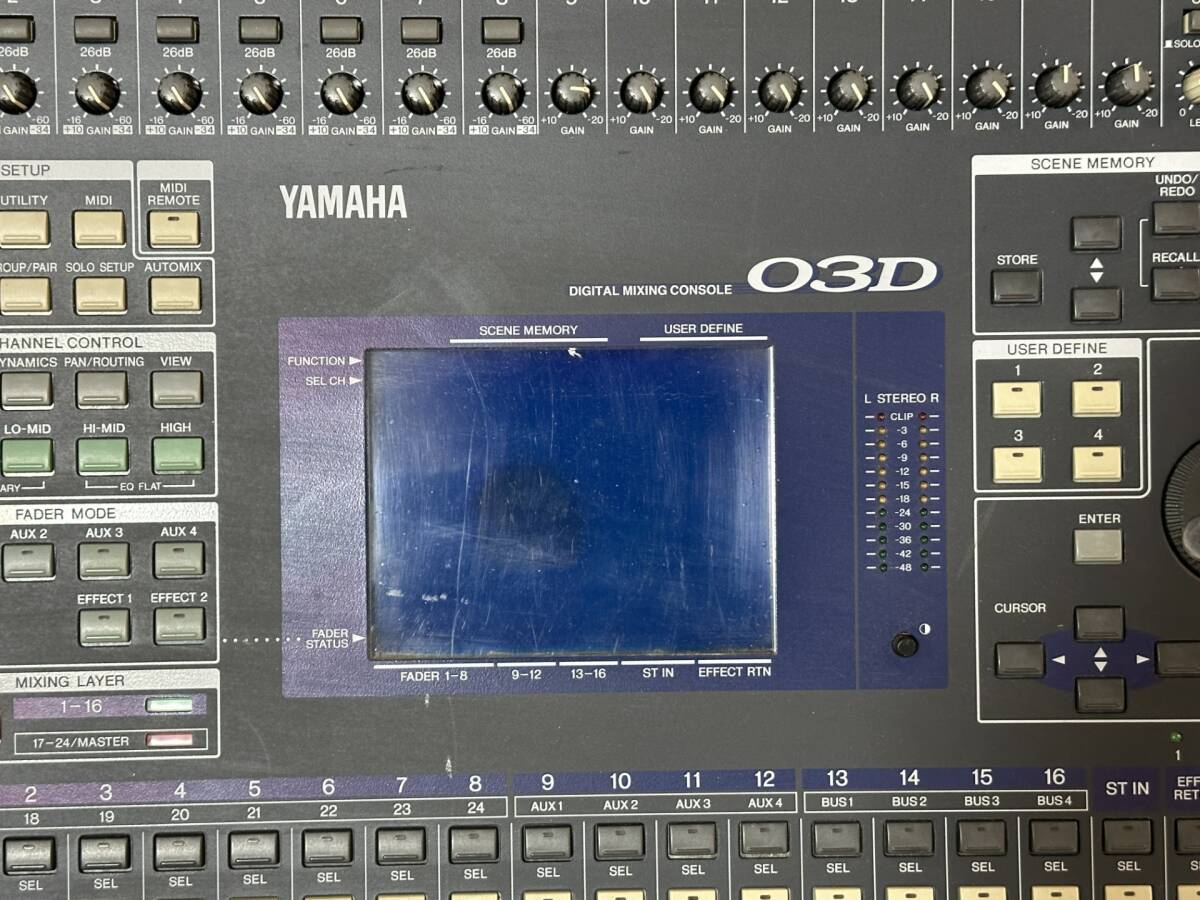 YAMAHA 03D DIGITAL MIXING CONSOLE O3D_画像5