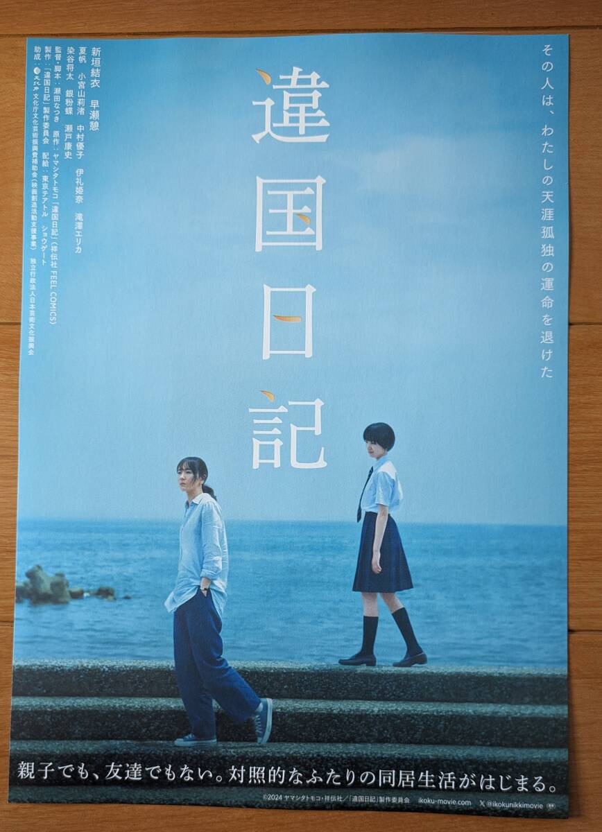 ☆☆映画チラシ「違国日記」新垣結衣 【2024】の画像1