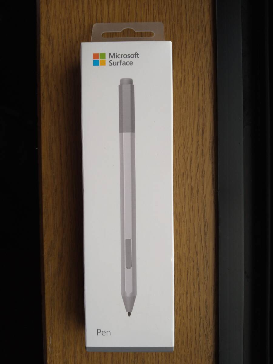 【1円スタート】【中古品】マイクロソフト 【純正】 Surface Pro 対応 Surfaceペン プラチナ EYU-00015の画像1