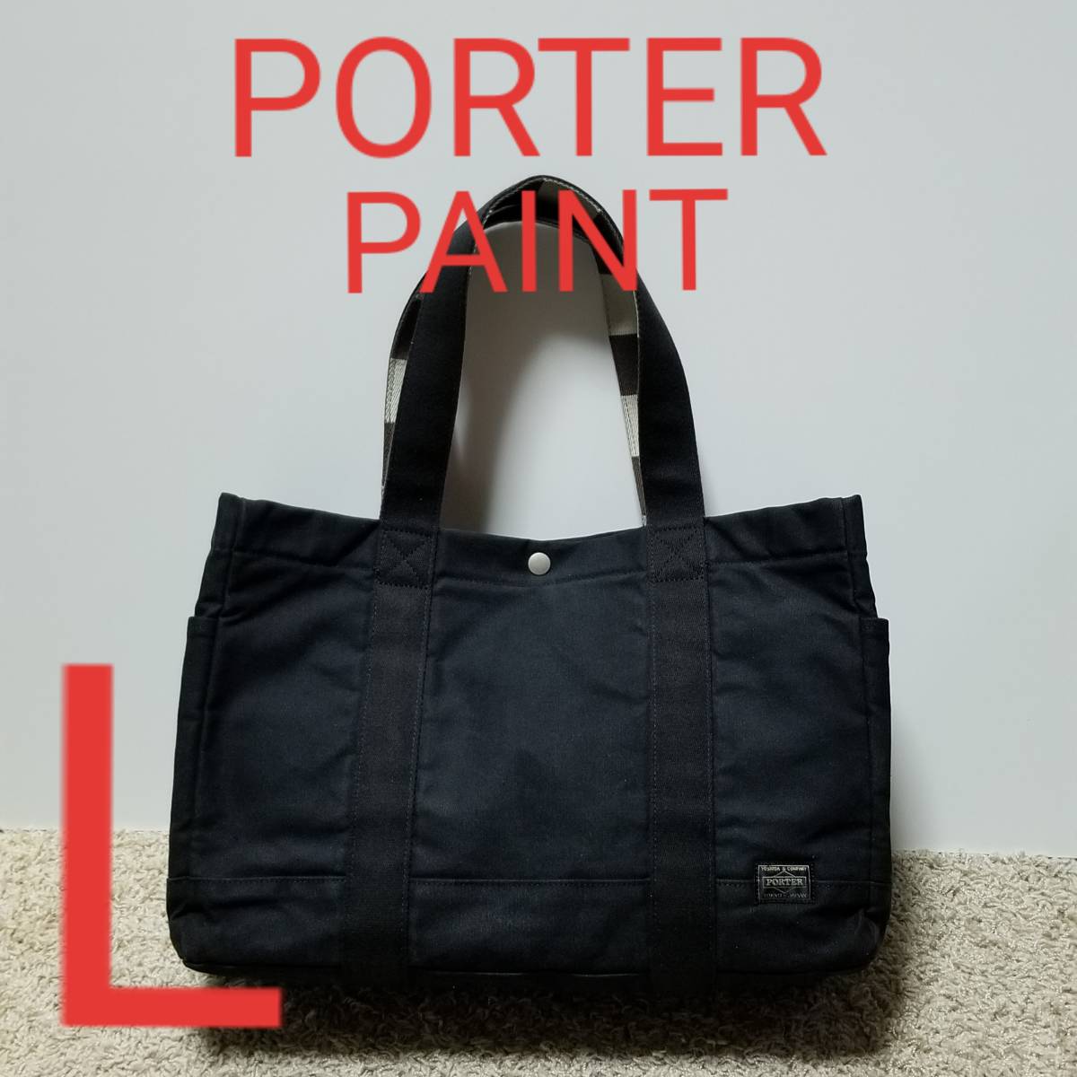 big sale! superior article PORTER Porter tote bag paint canvas