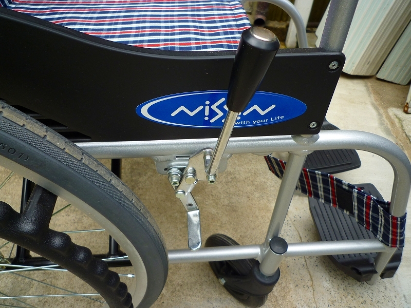 NEOシリーズ 自走介助兼用車椅子 NEO-1 動作品ですがジャンク扱い (直接引取り限定)の画像7
