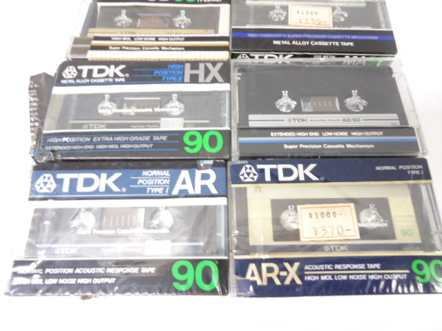 レトロ カセットテープ TDK SA-X90 ×２ AR90 HX90 OD90 AR-X90 MA90 AD90 まとめて 全中古 セットの画像3