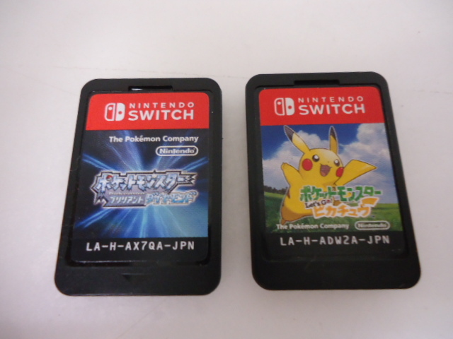 Nintendo Switch ニンテンドースイッチ ポケットモンスター ブリリアントダイヤモンド ★ Let s Go ピカチュウ セットの画像1