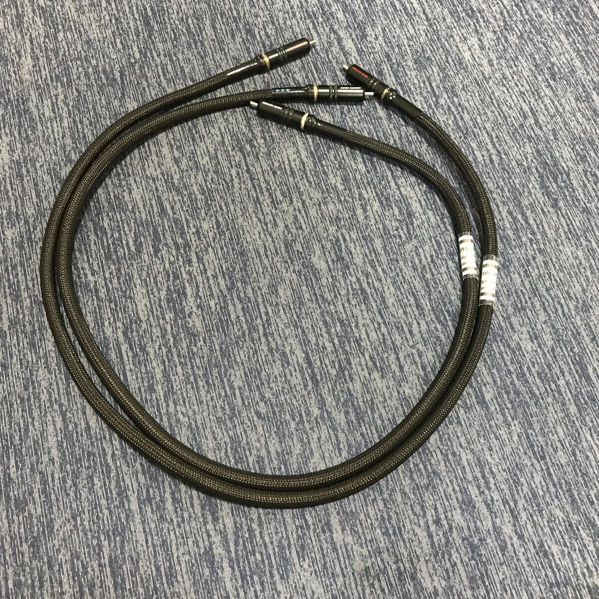 美品 ACOUSTIC REVIVE RCA-1.0TripleC-FM 1.0m RCAケーブル アコースティックリバイブ アコリバ_画像1