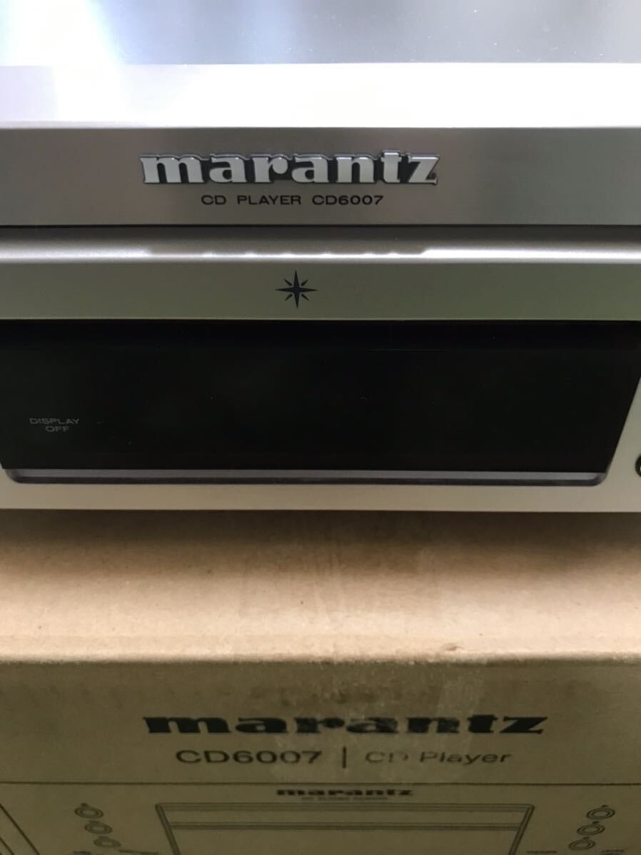 12580円 marantz CDプレーヤー CD6007 付属品完備 2022年製 動作 12580円 marantz CDプレーヤー CD6007 付属品完備 2022年製 動作