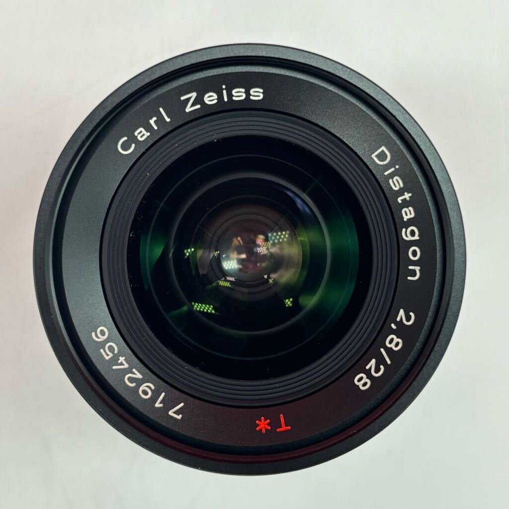 ◆ CONTAX Carl Zeiss Distagon 2.8/28 T* カメラレンズ マニュアルフォーカス カールツァイス コンタックスの画像2