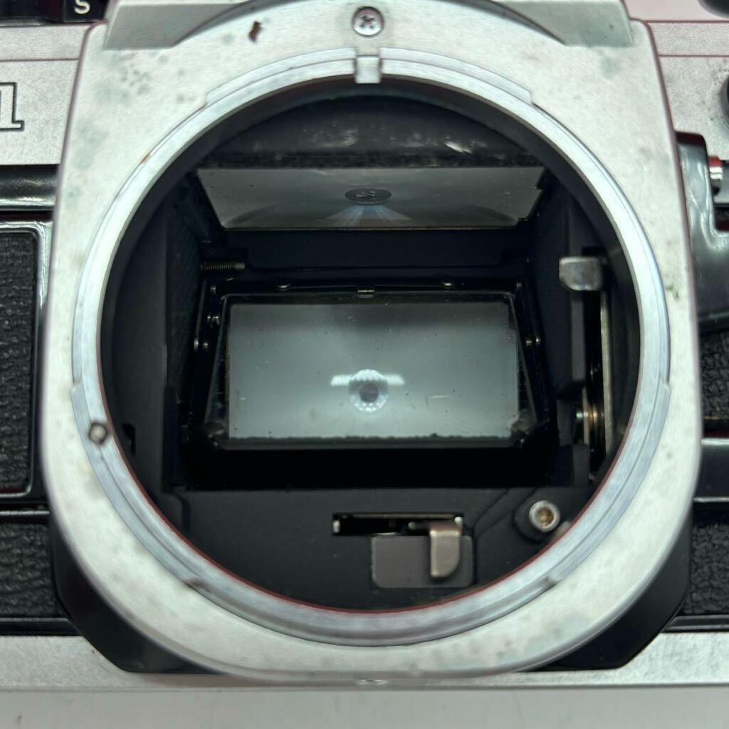 ◆ Canon AE-1 フィルムカメラ 一眼レフカメラ ボディ FD 50mm F1.4 S.S.C. レンズ シャッター、露出計OK キャノン_画像9