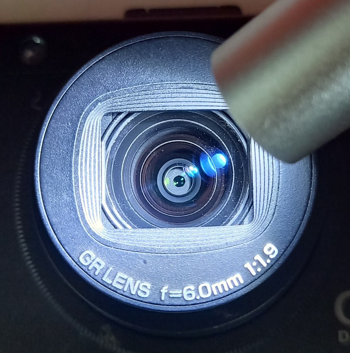 ■ RICOH GR Digital II LENS 6.0mm F1.9 コンパクトデジタルカメラ 動作確認済 現状品 バッテリー リコー_画像7