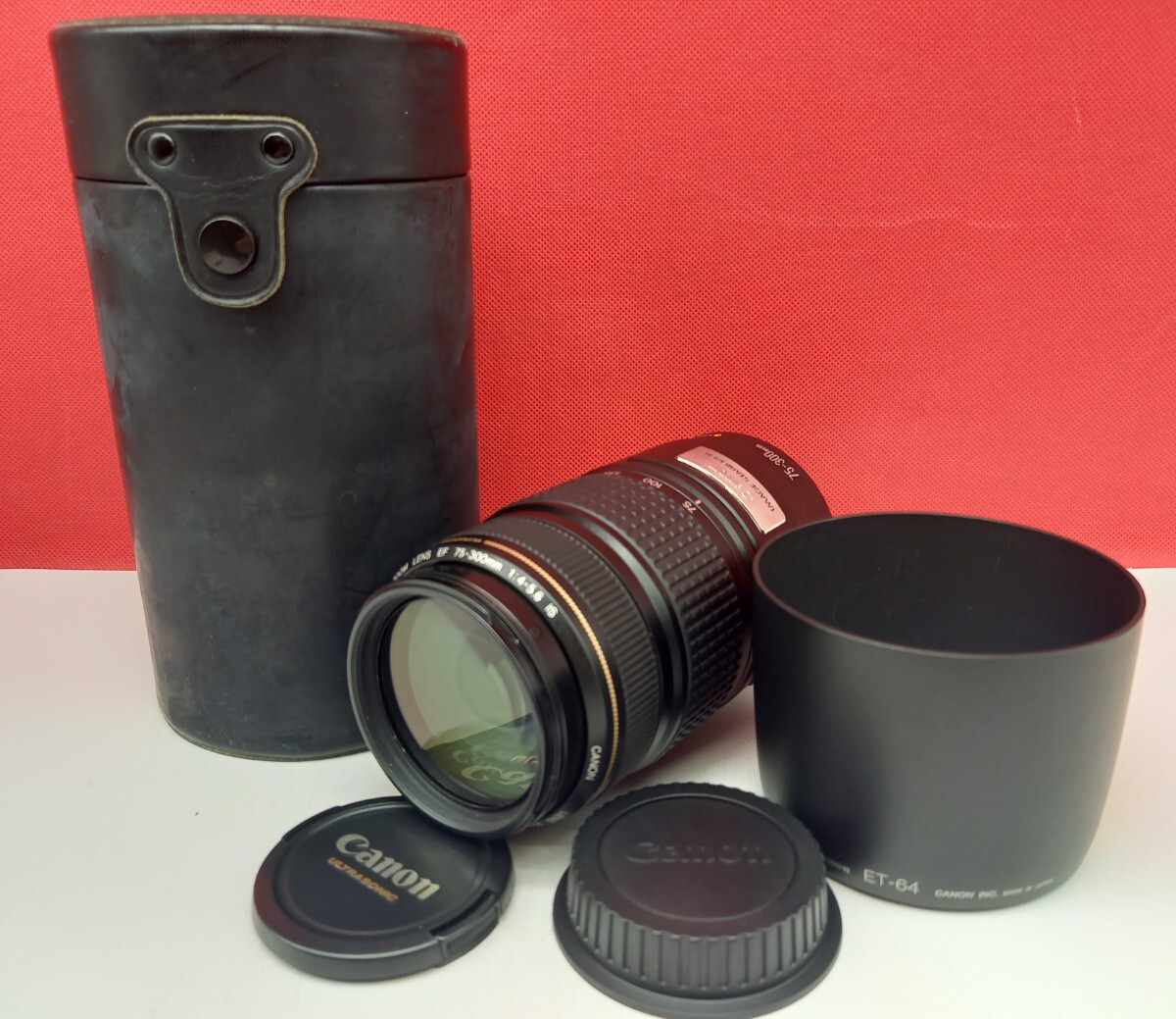 ■ Canon ZOOM LENS EF 75-300mm F4-5.6 IS カメラ レンズ ULTRASONIC AF動作確認済 キャノンの画像1