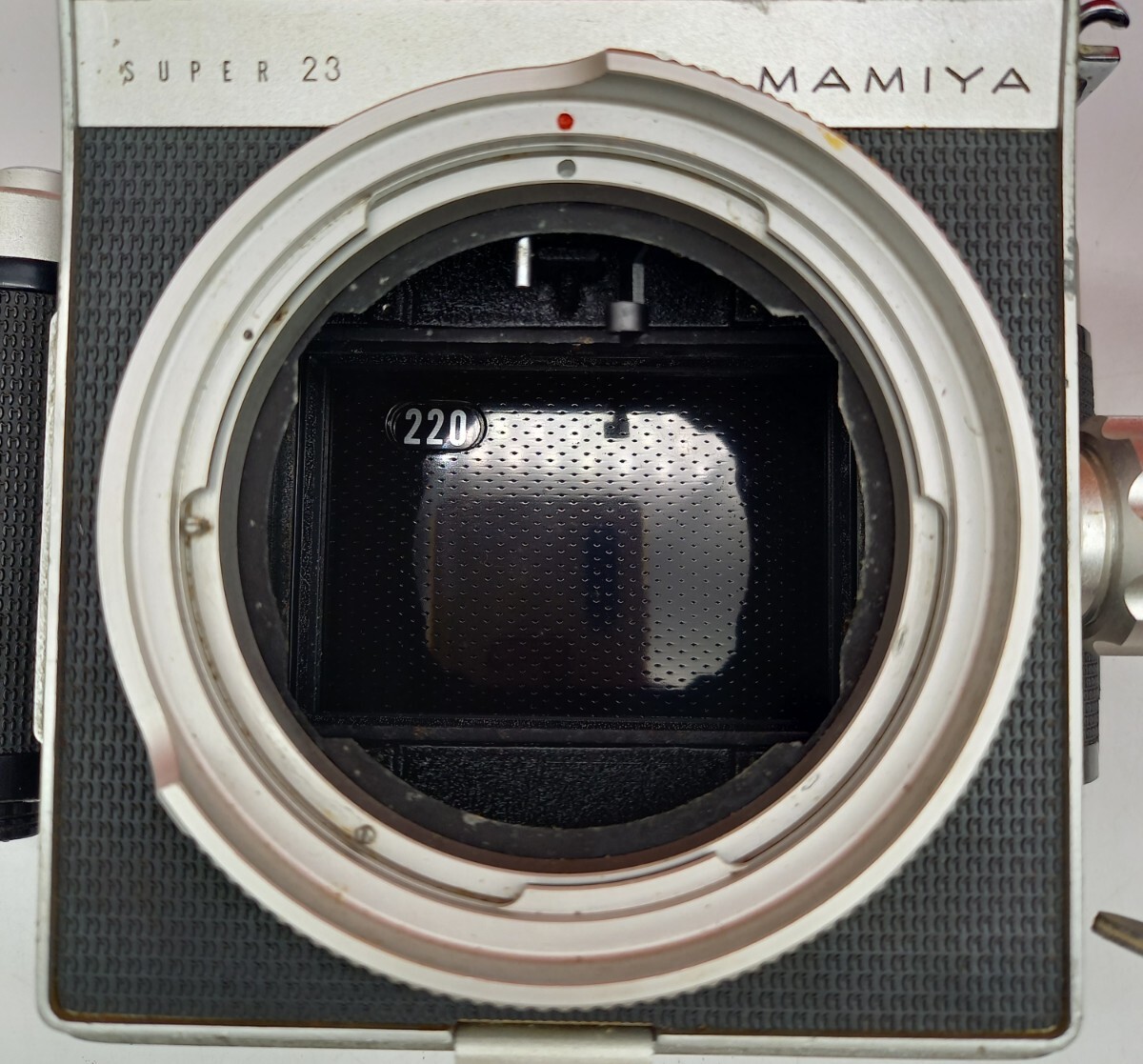 # MAMIYA SUPER 23 body SEKOR 100mm F3.5 lens medium size camera shutter OK Mamiya 
