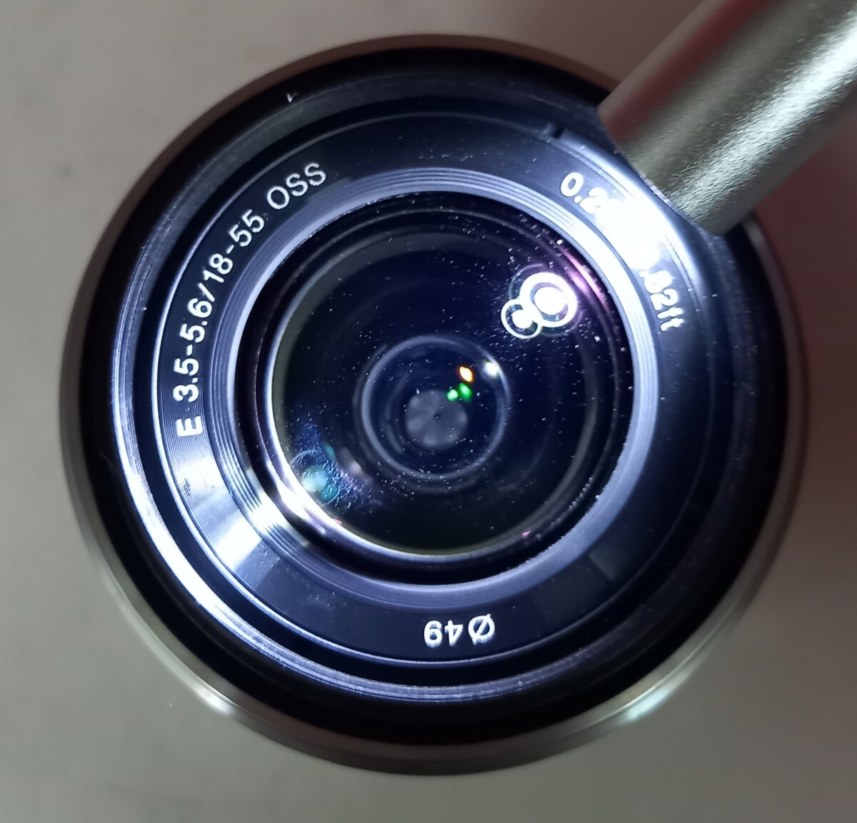 ■ SONY α NEX-C3 ボディ E 18-55mm F3.5-5.6 OSS レンズ ミラーレス一眼レフカメラ 動作未確認 シルバー デジタルカメラ ソニー_画像8