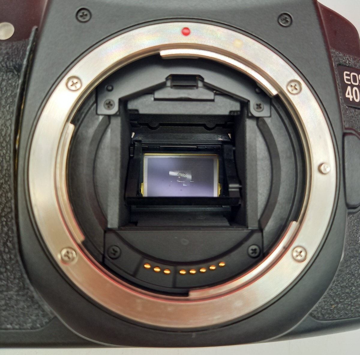 ■ Canon EOS 40D デジタル一眼レフカメラ ボディ 動作確認済 シャッター、フラッシュOK バッテリー 充電器 付属品 キャノンの画像7