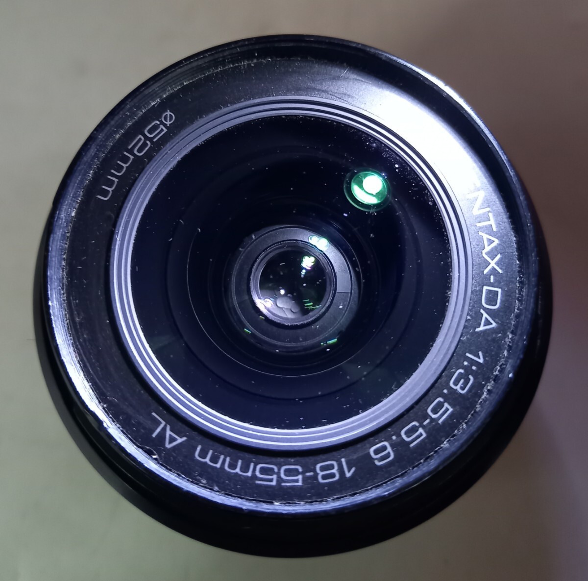 ■ PENTAX K100D ボディ smc PENTAX-DA 18-55mm F3.5-5.6 レンズ デジタル一眼レフカメラ 現状品 レンズのみ動作確認済 ペンタックス_画像9