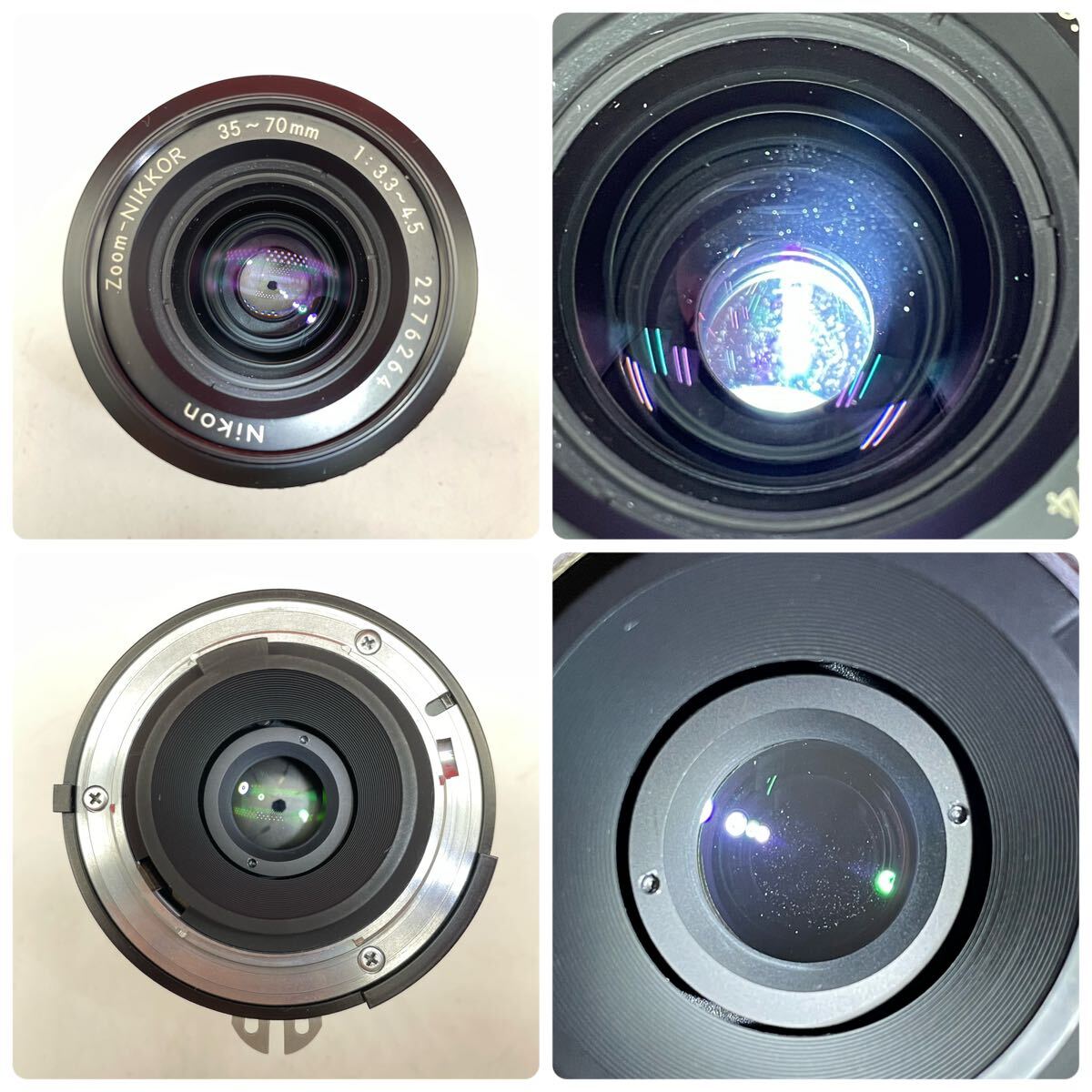 □ Nikon F3 HP ハイアイポイント ボディ 一眼レフカメラ フィルムカメラ Zoom-NIKKOR 35-70mm F3.3-4.5 Ai-s レンズ 動作確認済 ニコン_画像10
