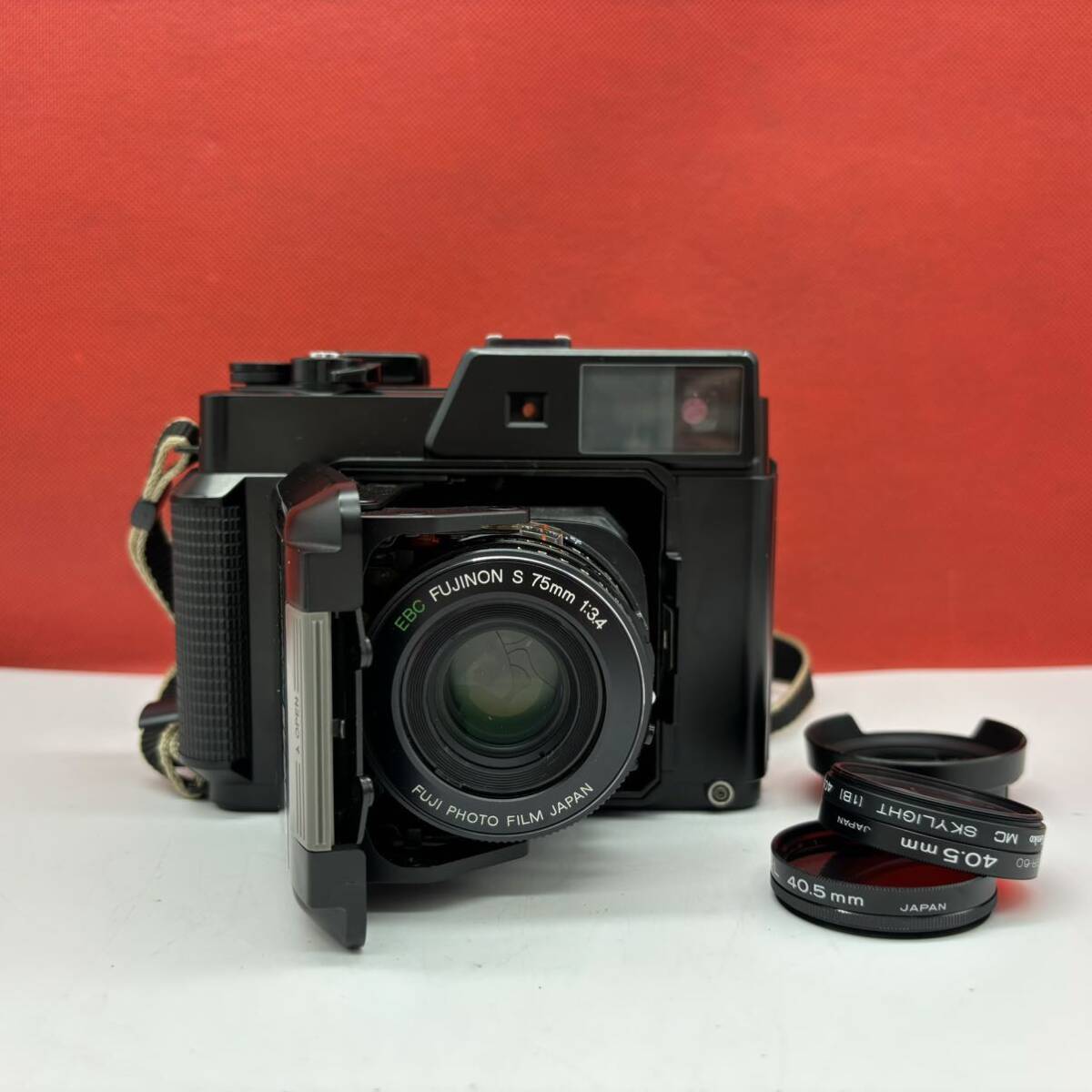 ◆ FUJICA GS645 Professional 中判カメラ フィルムカメラ EBC FUJINON S 75mm F3.4 動作確認済 フジカ 富士フイルムの画像1