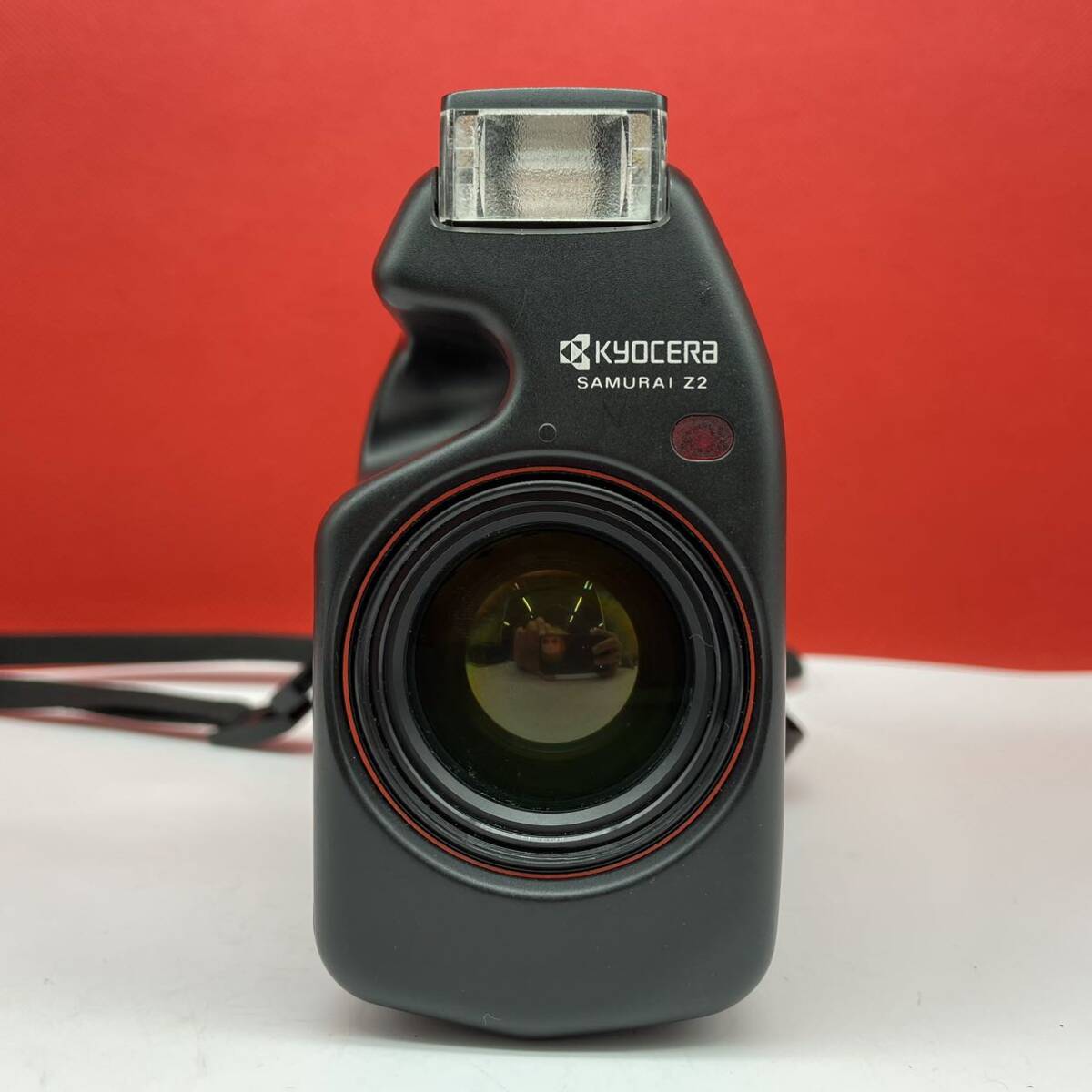 □ KYOCERA SAMURAI Z2 フィルムカメラ コンパクトカメラ 25mm-75mm F4.0-5.6 シャッター、フラッシュOK 京セラの画像2