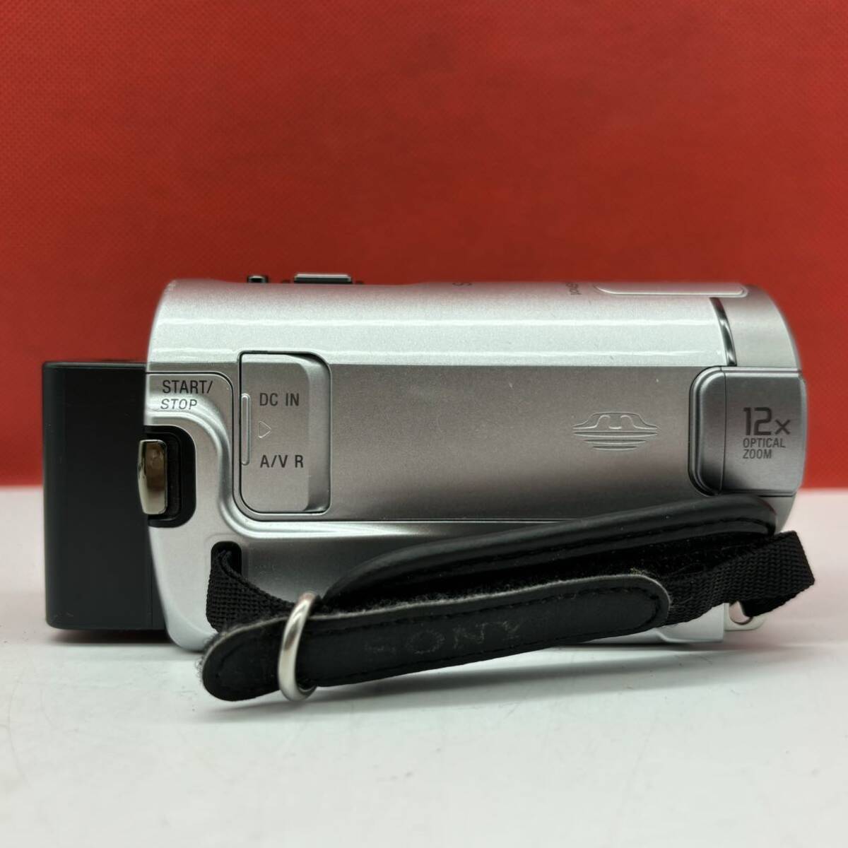 ◆ SONY HDR-CX370V デジタルビデオカメラ 通電、動作確認済 バッテリー付属 ソニー_画像4