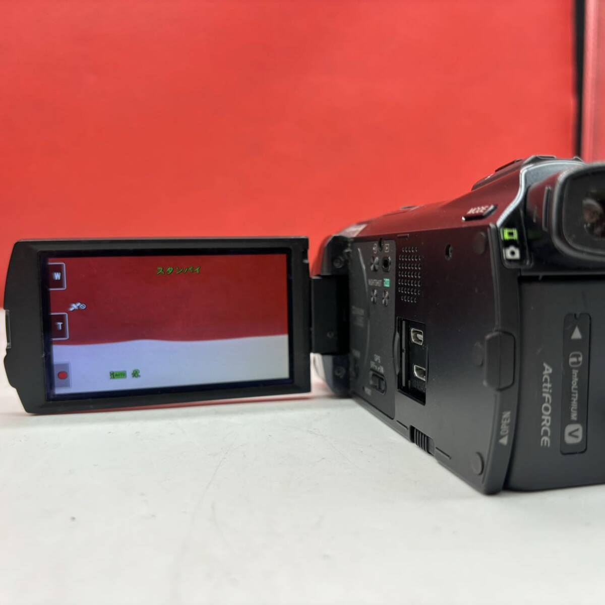◆ SONY HDR-CX550V デジタルビデオカメラ ハンディカム HDビデオカメラレコーダー 1.8/3.8-38 通電OK 簡易動作確認済 ソニーの画像9