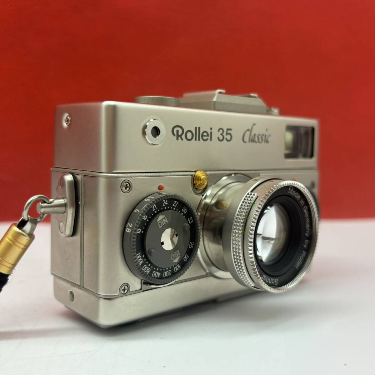◆ Rollei 35 CLASSIC フィルムカメラ コンパクトカメラ Sonnar F2.8 40mm シャッター、露出計OK クラシック ローライ_画像4