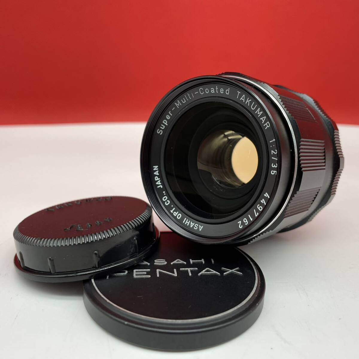 □ PENTAX Super-Multi-Coated TAKUMAR 35mm F2 カメラ レンズ 単焦点 マニュアルフォーカス ペンタックス_画像1