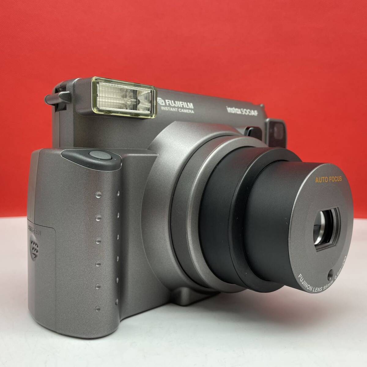 □ FUJIFILM instax 500AF インスタントカメラ FUJINON LENS 95mm 0.6m〜∞ シャッター、フラッシュOK 富士フィルムの画像2
