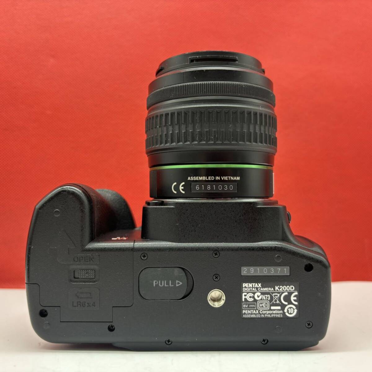 ◆ PENTAX K200 D デジタル一眼レフカメラ ボディ smc pentax-DA F3.5-5.6 18-55mm ALⅡ レンズ ボディジャンク レンズ動作OK ペンタックスの画像7