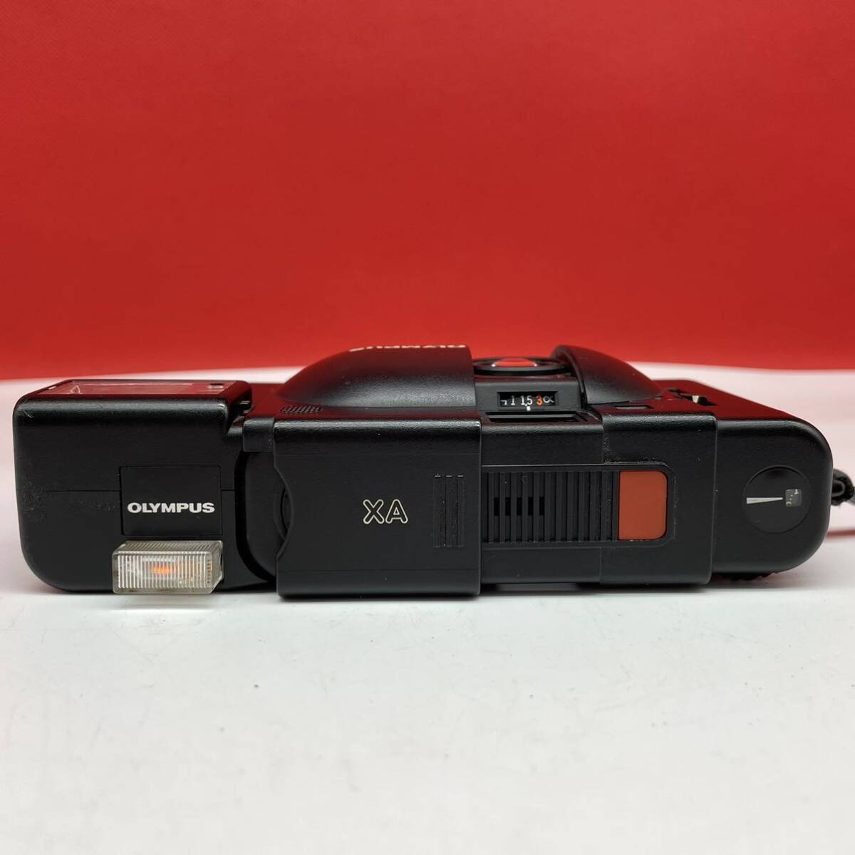 □ OLYMPUS XA コンパクトフィルムカメラ Electronic Flash A11 ストロボ 動作確認済 シャッター、フラッシュOK オリンパスの画像5