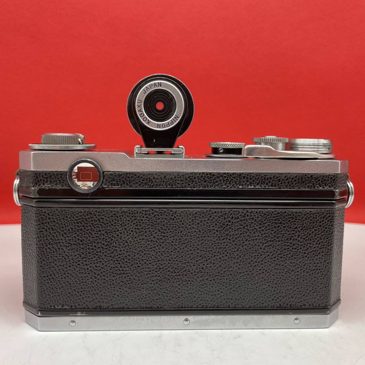 □ Nikon S2 フィルムカメラ レンジファインダー ボディ W-NIKKOR.C F4 2.5cm レンズ 動作確認済 ニコン