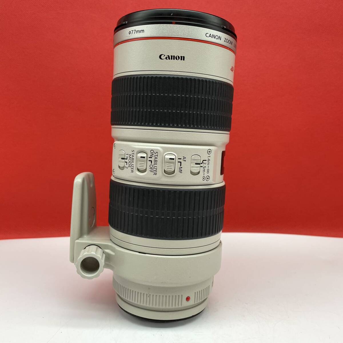 □ CANON ZOOM LENS EF 70-200mm F2.8 L IS USM ULTRASONIC カメラ レンズ AF動作確認済 キャノンの画像5