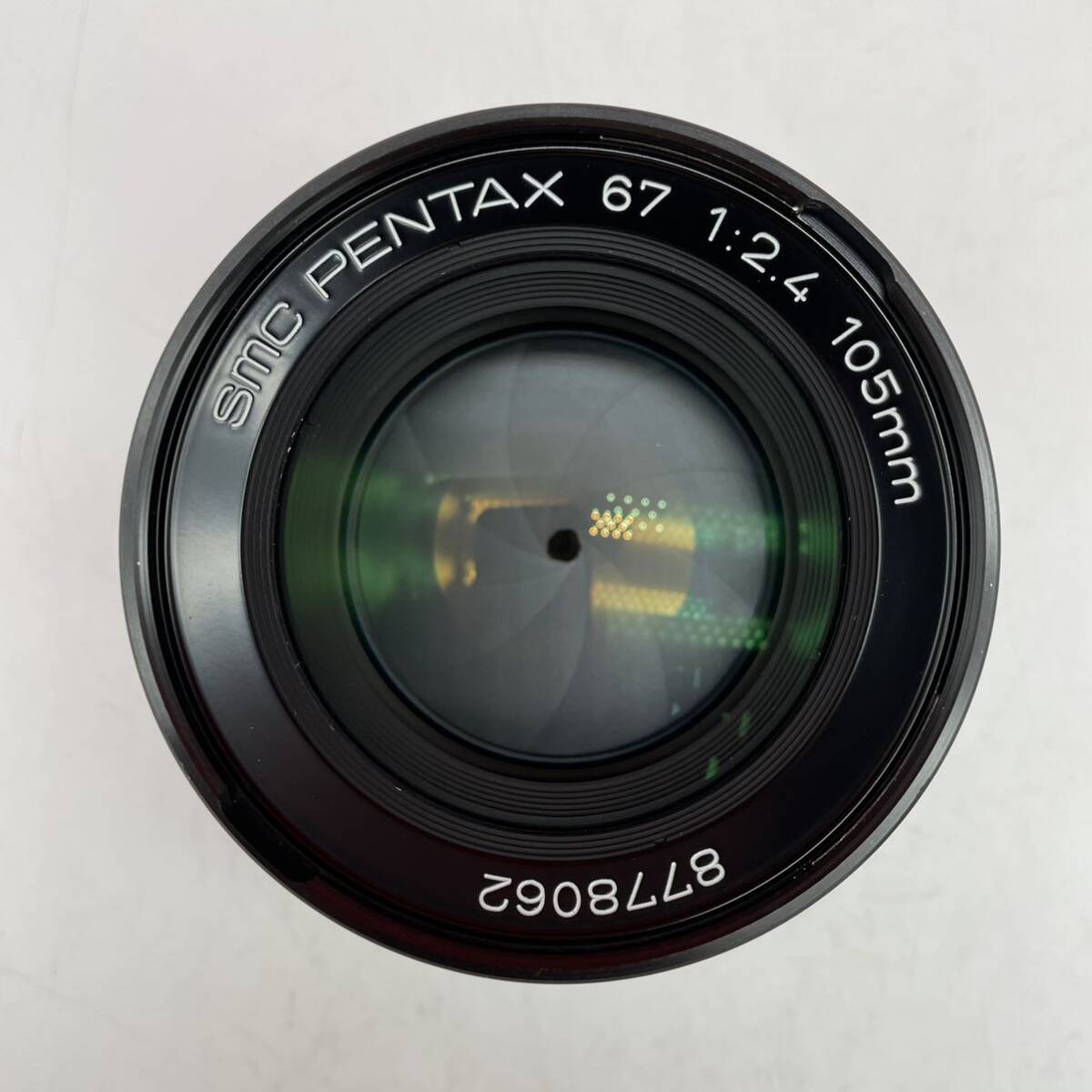 □ 防湿庫保管品 PENTAX smc PENTAX 67 F2.4 105mm カメラレンズ 中判 ペンタックス
