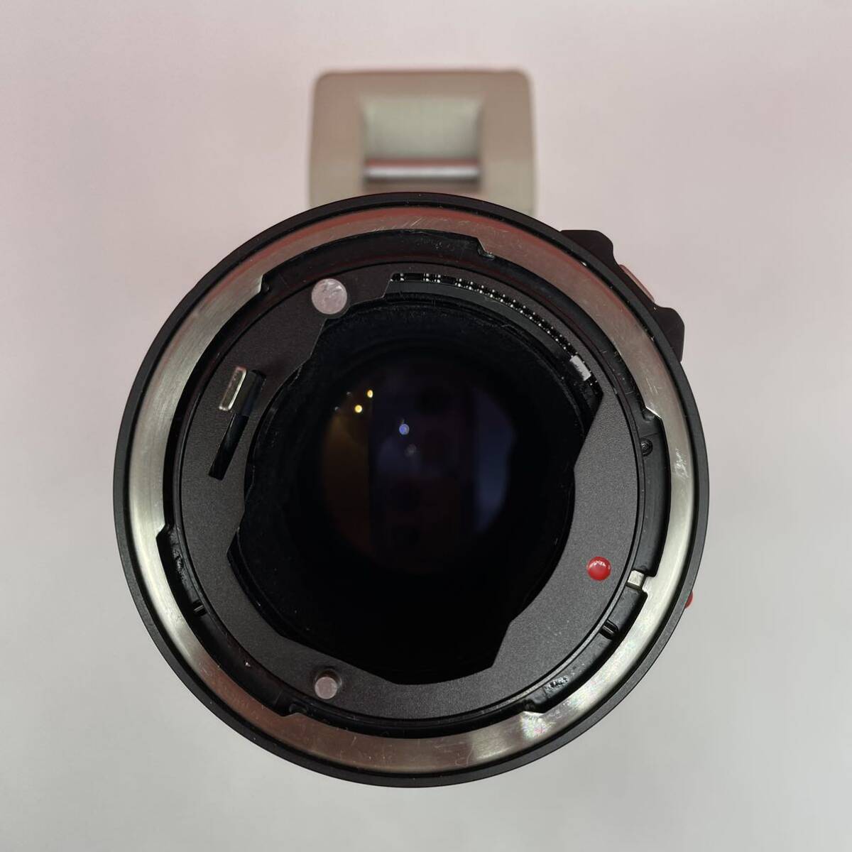 □ 防湿庫保管品 Canon LENS FD 300ｍｍ F2.8L ケース付 カメラレンズ マニュアルフォーカス キャノン_画像9
