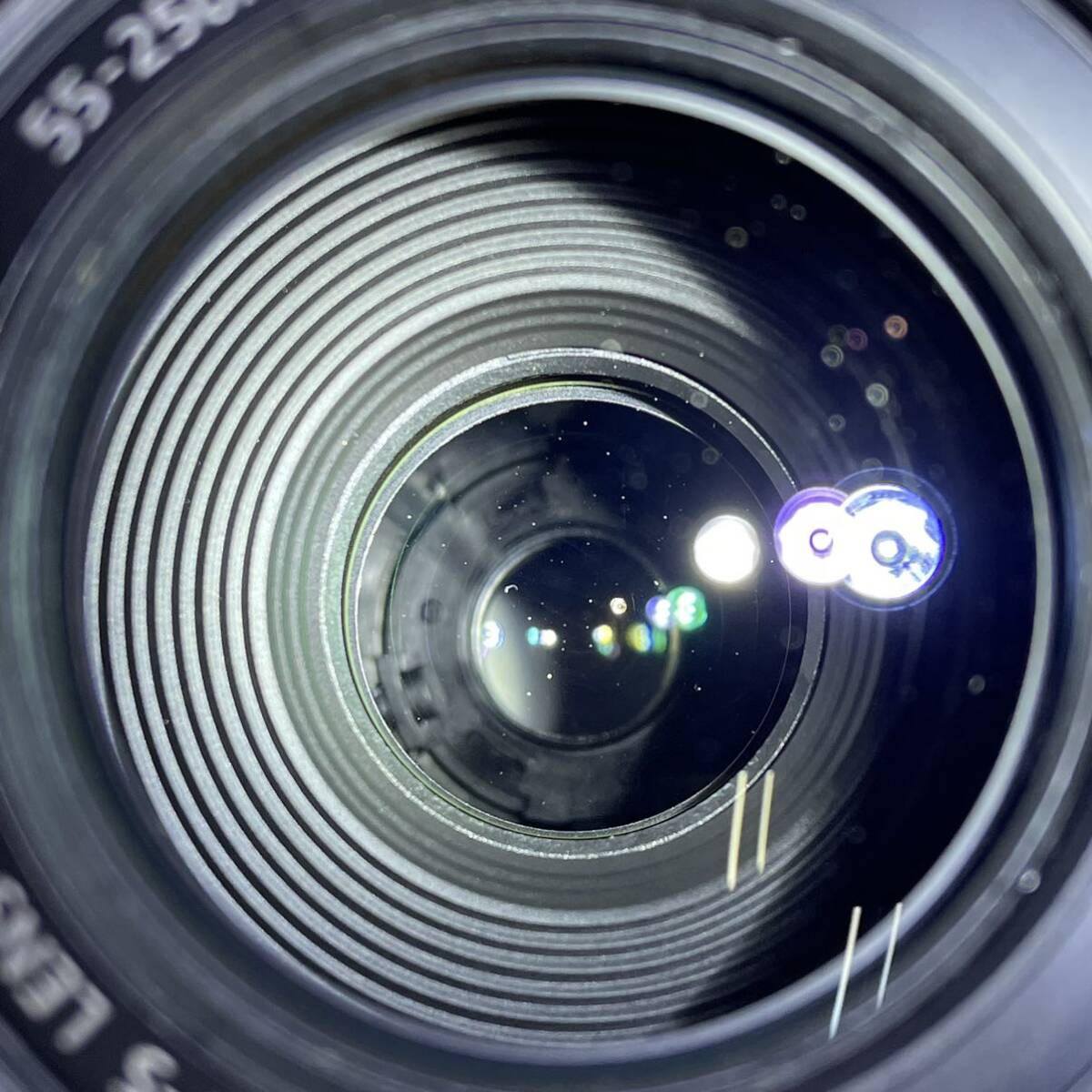 □ Canon EF-S LENS 55-250mm F4-5.6 IS カメラ レンズ AF動作確認済 キャノンの画像7