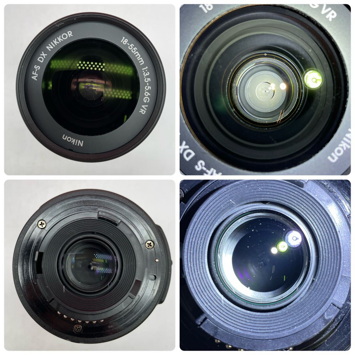 □ Nikon D5200 デジタル一眼レフカメラ ボディ AF-S DX NIKKOR 18-55mm F3.5-5.6G VR / 55-300mm F4.5-5.6G ED VR レンズ 付属品 ニコンの画像9