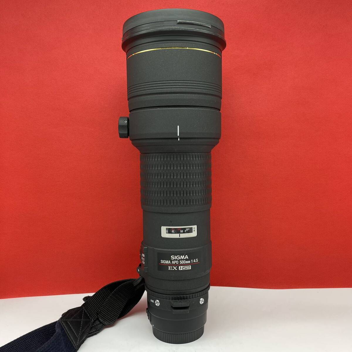 □ 防湿庫保管品 SIGMA APO 500mm F4.5 EX HSM カメラレンズ 望遠レンズ AF動作確認済 Canon用 キャノン シグマの画像2