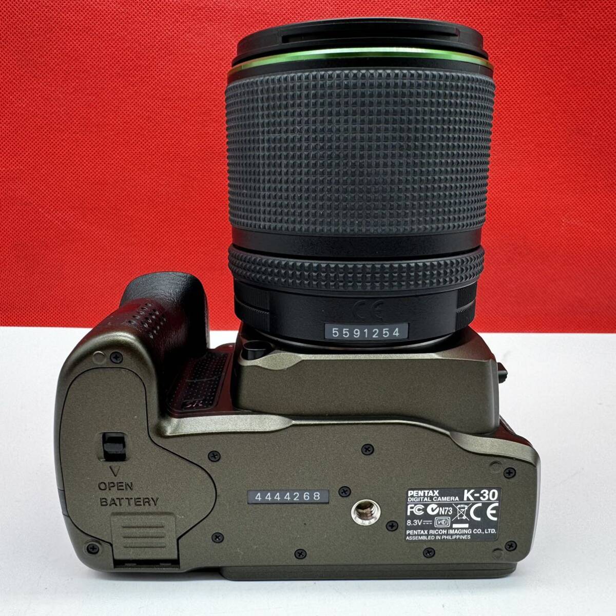 ▲ PENTAX K30 ボディ SMC PENTAX-DA 18-135mm F3.5-5.6 シルキーグリーン デジタル一眼レフカメラ 動作確認済 ペンタックスの画像6