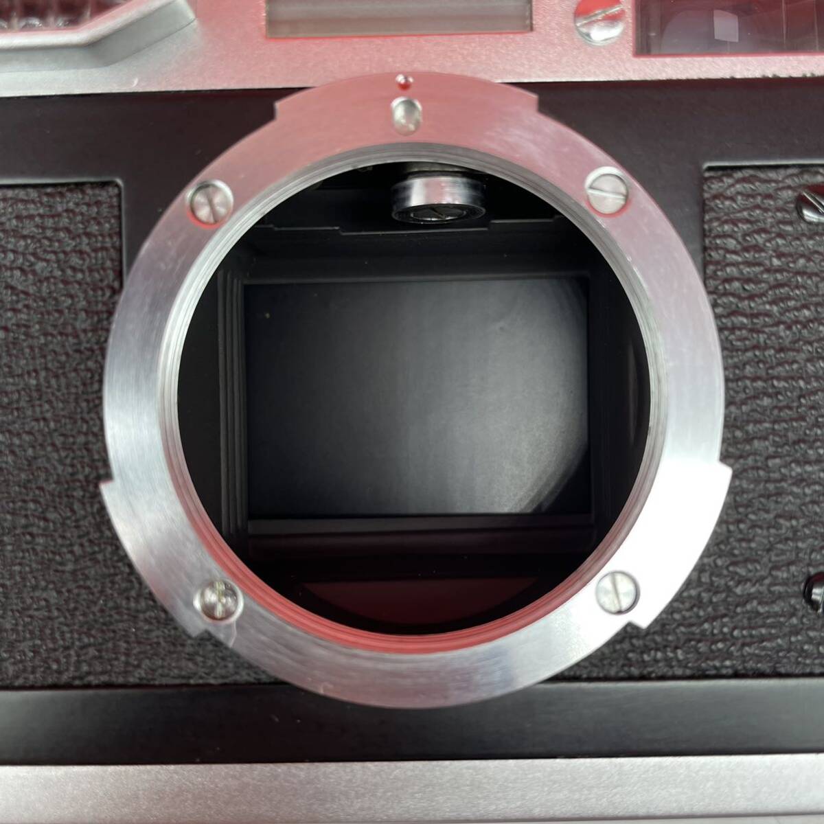 □ Canon MODEL7 レンジファインダー フィルムカメラ VOIGTLANDER ULTRON 35mm F1.7 レンズ アクセサリーカプラー シャッターOK キャノンの画像9