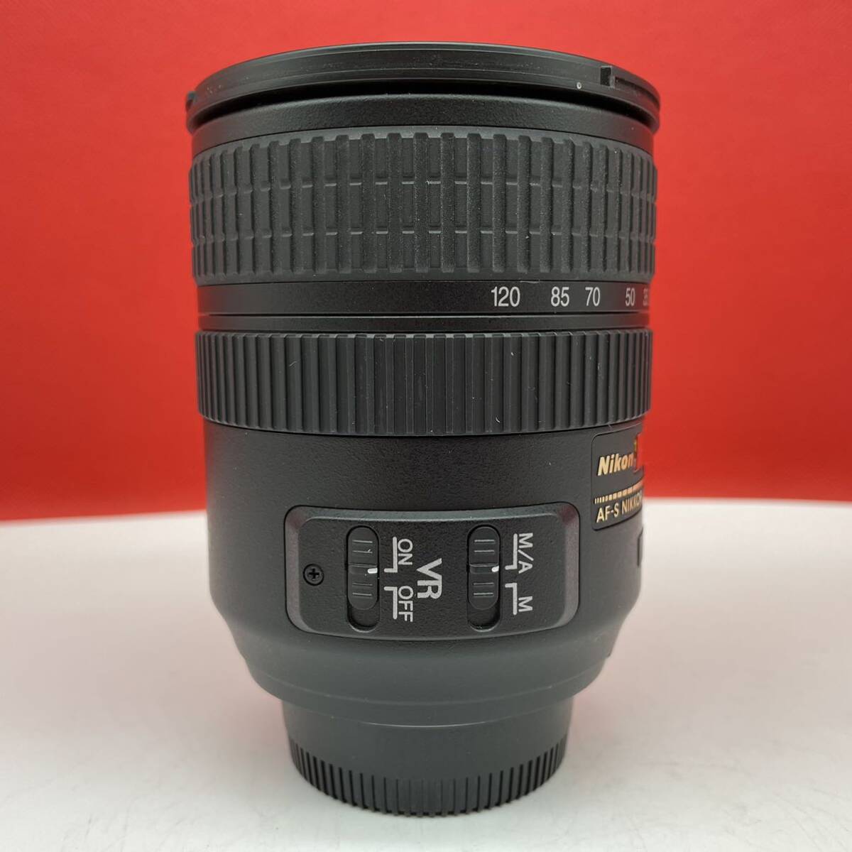 □ 防湿庫保管品 Nikon AF-S NIKKOR 24-120mm F3.5-5.6 G ED VR カメラレンズ AF動作確認済 説明書 箱 ニコンの画像5