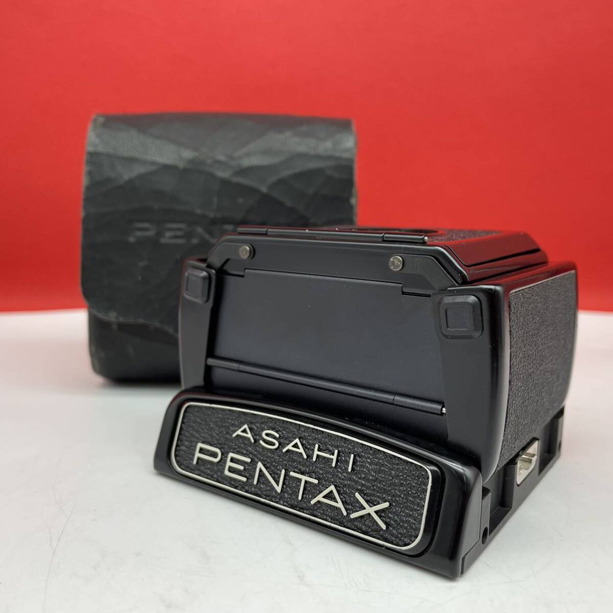 □ PENTAX ウエストレベルファインダー 折りたたみピントフード 67 6×7 中判 カメラ アクセサリー 付属品 ペンタックス _画像1