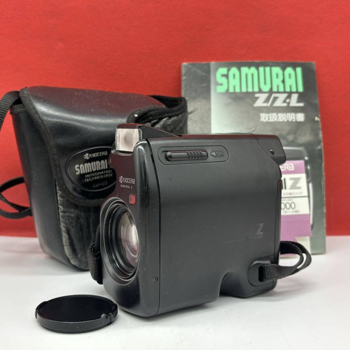 ◆ KYOCERA SAMURAI Z フィルムカメラ コンパクトカメラ 25mm-75mm F4.0-5.8 シャッター、フラッシュOK 京セラの画像1