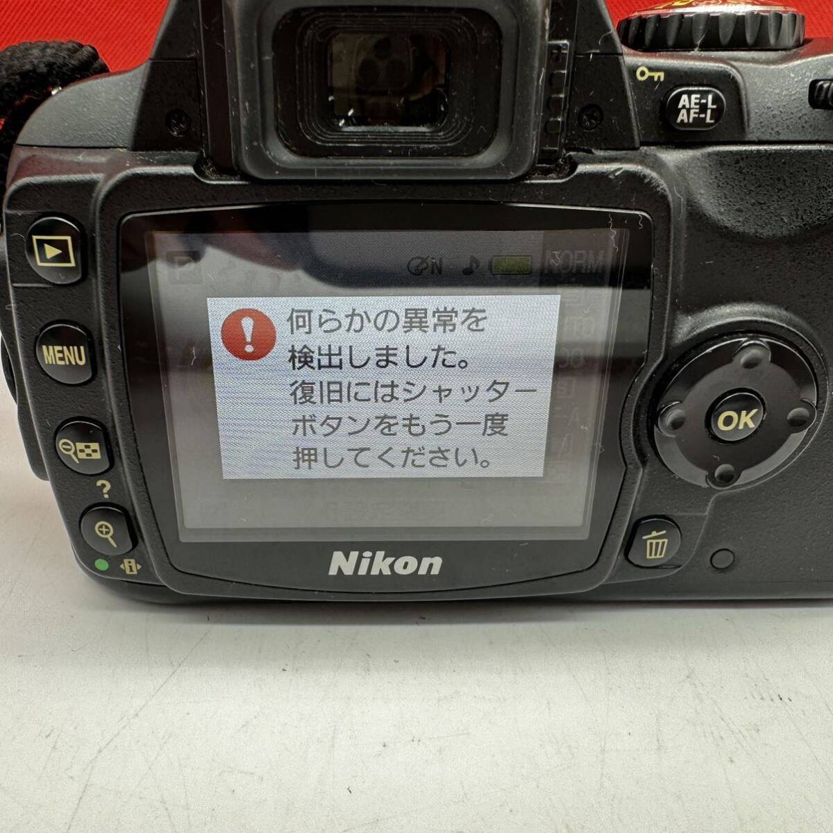 ▲ Nikon D40X/AF-S DX NIKKOR ED 18-55mm 1:3.5-5.6 GII デジタル一眼レフカメラ 動作未確認 ジャンク ニコンの画像8