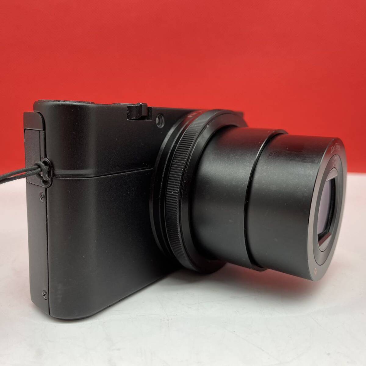 □ SONY Cyber-shot DSC-RX100 コンパクトデジタルカメラ ブラック 通電確認済 ジャンク ソニー_画像2