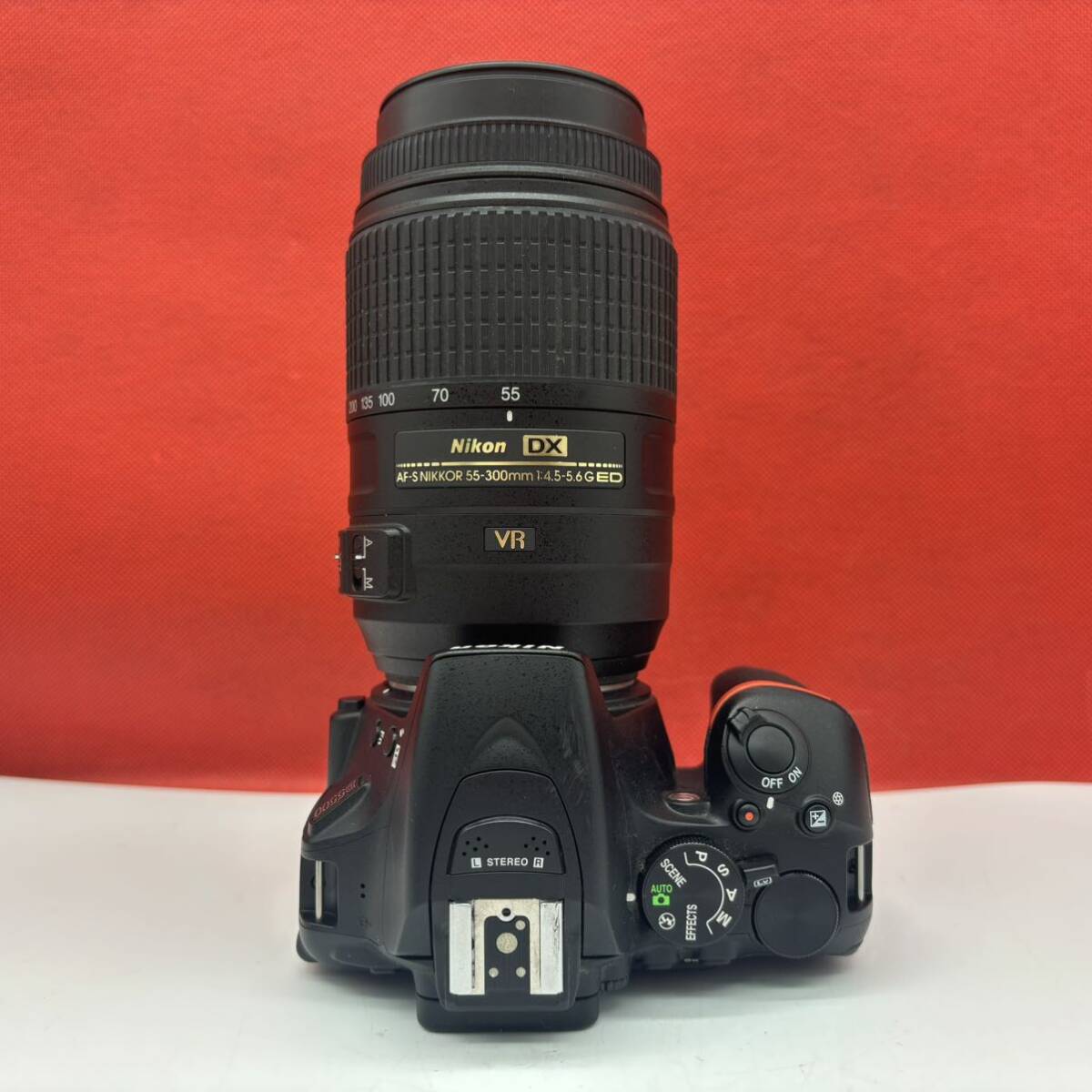 ◆ Nikon D5500 デジタル一眼レフカメラ ボディ DX AF-S NIKKOR 55-300mm F4.5-5.6G ED シャッターOK ニコン